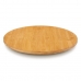 Table Mat Rotating Circular Brown Bamboo 40 x 3,4 x 40 cm (12 Units)