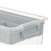 Cutie Multifuncțională Gri Transparent Plastic 9 L 35,5 x 17 x 23,5 cm (6 Unități)