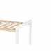 Bathroom Shelves 35 x 30 x 70 cm White Natural Bamboo Pine