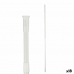 Extendable bar Berilo B0638 140-260CM White Aluminium 260 x 2,2 x 2,2 cm For shower (18 Units)