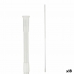 Roztažitelná tyč Sprchový Bílý Hliník 260 x 2,2 x 2,2 cm (18 kusů)