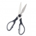 Scissors Kinvara KT156088 Black Silver Stainless steel 8,5 x 21 x 1,5 cm (12 Units)