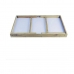 Plateau de lit pliable Bois Blanc (50 x 30 x 22 cm)