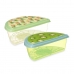 Lunchbox Fruit ananas Kiwi Plastic 23 x 8 x 13 cm (24 Stuks)