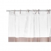 Shower Curtain Berilo 215 Beige Transparent Plastic PEVA 180 x 180 cm (12 Units)