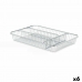 Bestekorganizer Kinvara CN-W7267-1 CHROME Zilverkleurig Metaal 26 x 4,5 x 35,5 cm (6 Stuks)