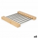 Table Mat Kinvara 90951 Silver Metal Bamboo 36,4 x 2,2 x 21,3 cm (6 Units)