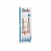 Raft de Baie Berilo WR5504-3-430 Negru Natural 40,3 x 81,5 x 30 cm