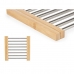 Table Mat Kinvara 90951 Silver Metal Bamboo 36,4 x 2,2 x 21,3 cm (6 Units)