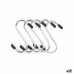 Hook for hanging up Kinvara 375 Silver Metal 7 cm Set (12 Units)