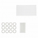 Set de Baño Berilo CN-B6032A-TRANSP Transparente PVC Polietileno EVA (12 Unidades)