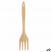 Paletta da Cucina Kinvara KT143045-1 Legno 7 x 35 x 2 cm Forchetta (12 Unità)