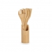 Set of Kitchen Utensils Kinvara 90960 Bamboo (12 Units)