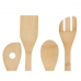 Set of Kitchen Utensils Kinvara 90960 Bamboo (12 Units)