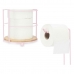 Toiletrolhouder Berilo W7276PB - 389 Roze 16,5 x 63,5 x 16,5 cm (4 Stuks)