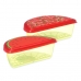 Lunchlåda Frukt Jordgubbe Vattenmelon Plast 23 x 8 x 13 cm (24 antal)