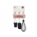 Conjunto de Utensílios de Cozinha Kinvara KT11-5521D Silicone Plástico Pastelaria (8 Unidades)