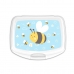 Broodtrommel Safta Abeja Plastic Licht Blauw (17 x 6 x 14 cm)