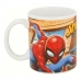 Caneca Spider-Man Great power Azul Vermelho Cerâmica 350 ml