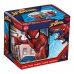 Caneca Spider-Man Great power Azul Vermelho Cerâmica 350 ml