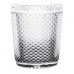 Pahar Vivalto P00409B/BHA6-A Transparent Antracit Sticlă Diamant 300 ml (6 Unități)