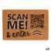 Дверной Коврик Scan Me! Натуральный 60 x 1 x 40 cm (12 штук)