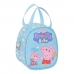 Porta-merendas Térmico Peppa Pig Baby Azul 19 x 22 x 14 cm