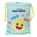 Sac à goûter Baby Shark Beach Day Jaune Bleu clair (20 x 25 x 2 cm)