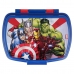 Cutie pentru Sandwich The Avengers Infinity Albastru Plastic Roșu (17 x 5.6 x 13.3 cm)