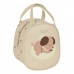 Sac glacière goûter Safta Puppy 19 x 22 x 14 cm Beige