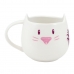 Tasse avec sous-tasse Gorjuss Purrrrrfect love Céramique Dessous de verres Tasse