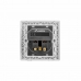 Mufă de Alimentare Lanberg AC-WS01-USB2-F