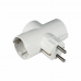 Plugg adapter NIMO Schuko 16A 250V Blanco