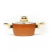 Casseruola con coperchio Amercook Terracotta (Ø 24 cm)