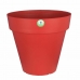 Vaso Riviera Soleilla 60 x 54 cm Rosso Intenso Rotondo Rotonda Ø 60 x 53,6 cm