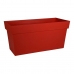 Självvattnande planter EDA Tuscan Wall Rektangulär Röd 79 x 35 x 39 cm