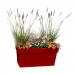 Självvattnande planter EDA Tuscan Wall Rektangulär Röd 79 x 35 x 39 cm