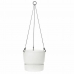 Vaso Suspenso Elho Greenville Branco Plástico Ø 23,9 x 20,3 cm