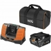 Conjunto de carregador e bateria recarregável AEG Powertools Pro Lithium Setl1840shd 18 V 4 Ah