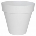 Pot Riviera Blanc Plastique Carré Ø 50 cm