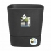 Vaso Autoirrigável Elho Greensense Aqua Care Ø 38 x 38,9 cm Cinzento escuro Quadrado