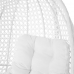 Schaukelstuhl Dido 190 x 95 x 95 cm Weiß Rattan