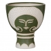Ghiveci Ceramică Verde 19 x 19 x 22 cm