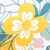 Husă de pilotă TODAY SUNSHINE Floral Multicolor Pat dublu 240 x 220 cm