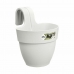 Bloempot Elho Vibia 24,1 x 20,5 x 26,5 cm Wit