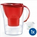 Caneca Filtrante Brita Marella Vermelho 2,4 L