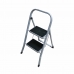 Opvouwbare ladder met 2 tredes EDM Grijs Staal (47 x 55 x 82 cm)