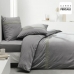 Housse de Couette TODAY Percale Gris 220 x 240 cm