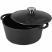 Casserole Sitram Noir Fonte 4 L Ø 24 x 12 cm