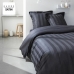 Housse de Couette TODAY Satin Noir 220 x 240 cm Anthracite